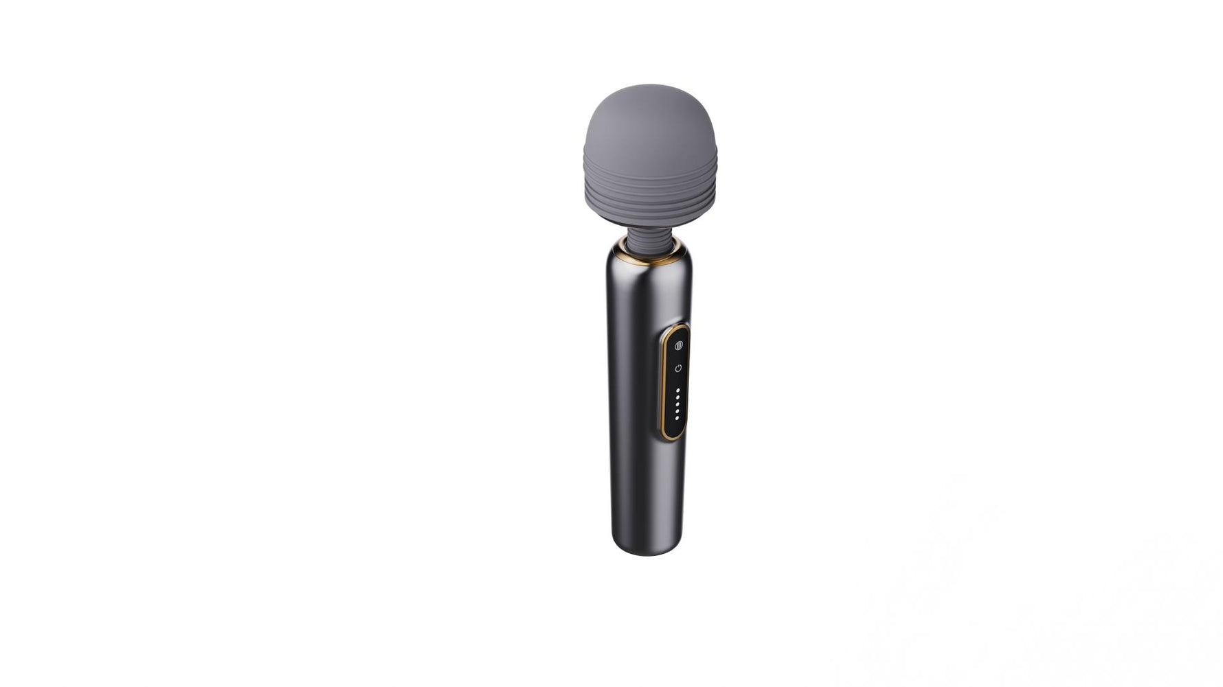 Baghetă de masaj USB din silicon metalic seria B, drăguță, 24 cm