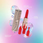 Vibrator mini ruj USB Loveline Tiffany Pink