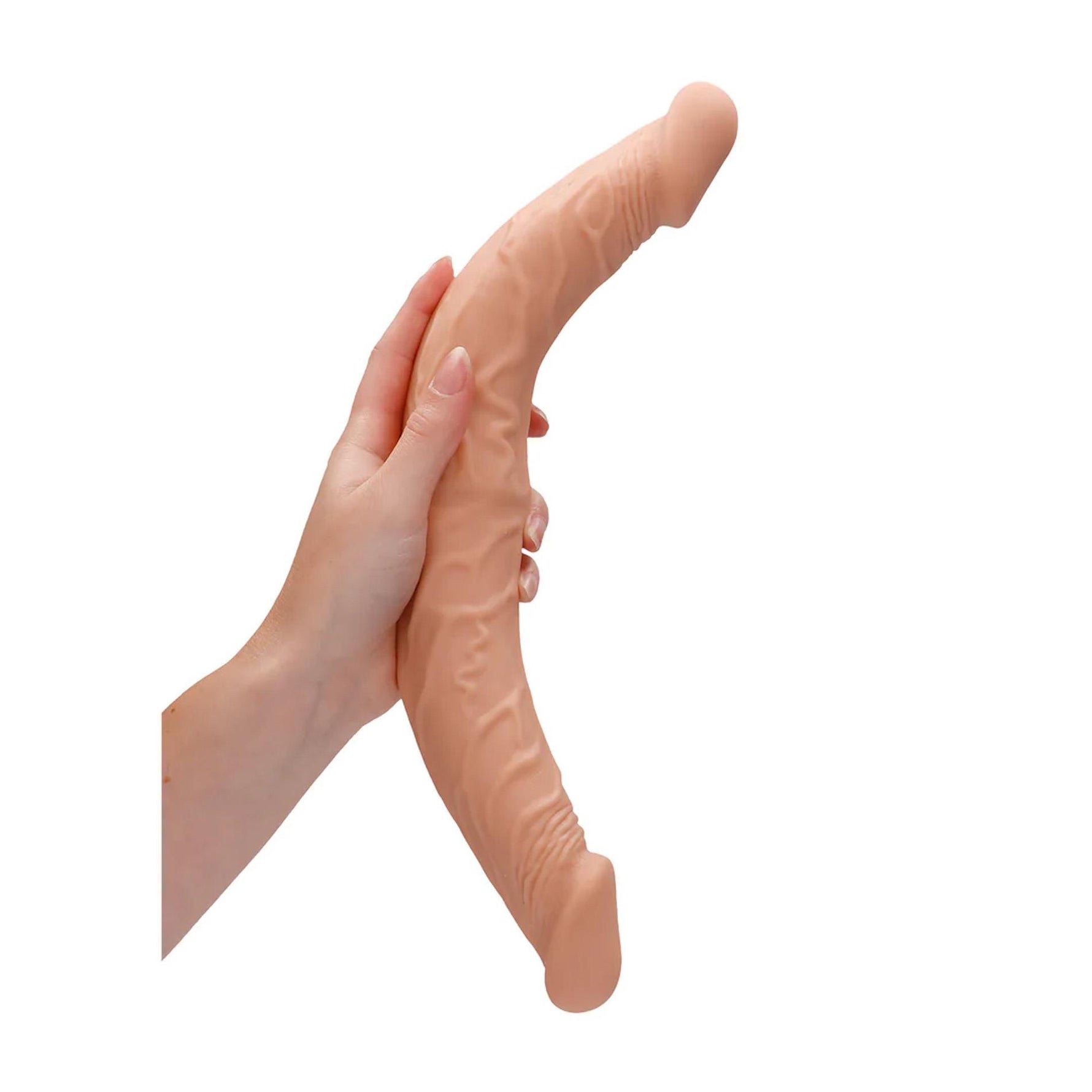Dildo dublu RealRock TPE 36 cm