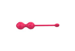 Bile Kegel Premium Lovesecret cu aplicație, silicon roz, USB, 22 cm