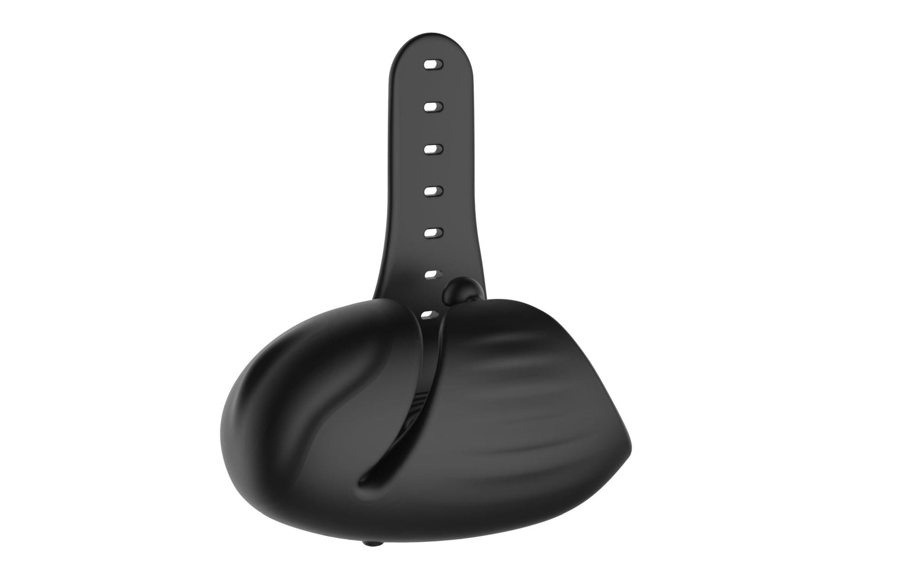 Vibrator pentru penis reglabil, portabil, din silicon USB, seria B
