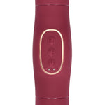 Vibrator Loveline cu 10 funcții, cu două fețe, tip Thrust