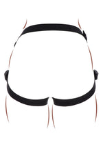 Ham cu strap-on ToyJoy Get Real, poliester negru