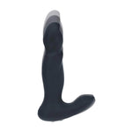Levelz Aparat de masaj pentru prostată din silicon, vibrator pulsatoriu, negru, 14,7 cm