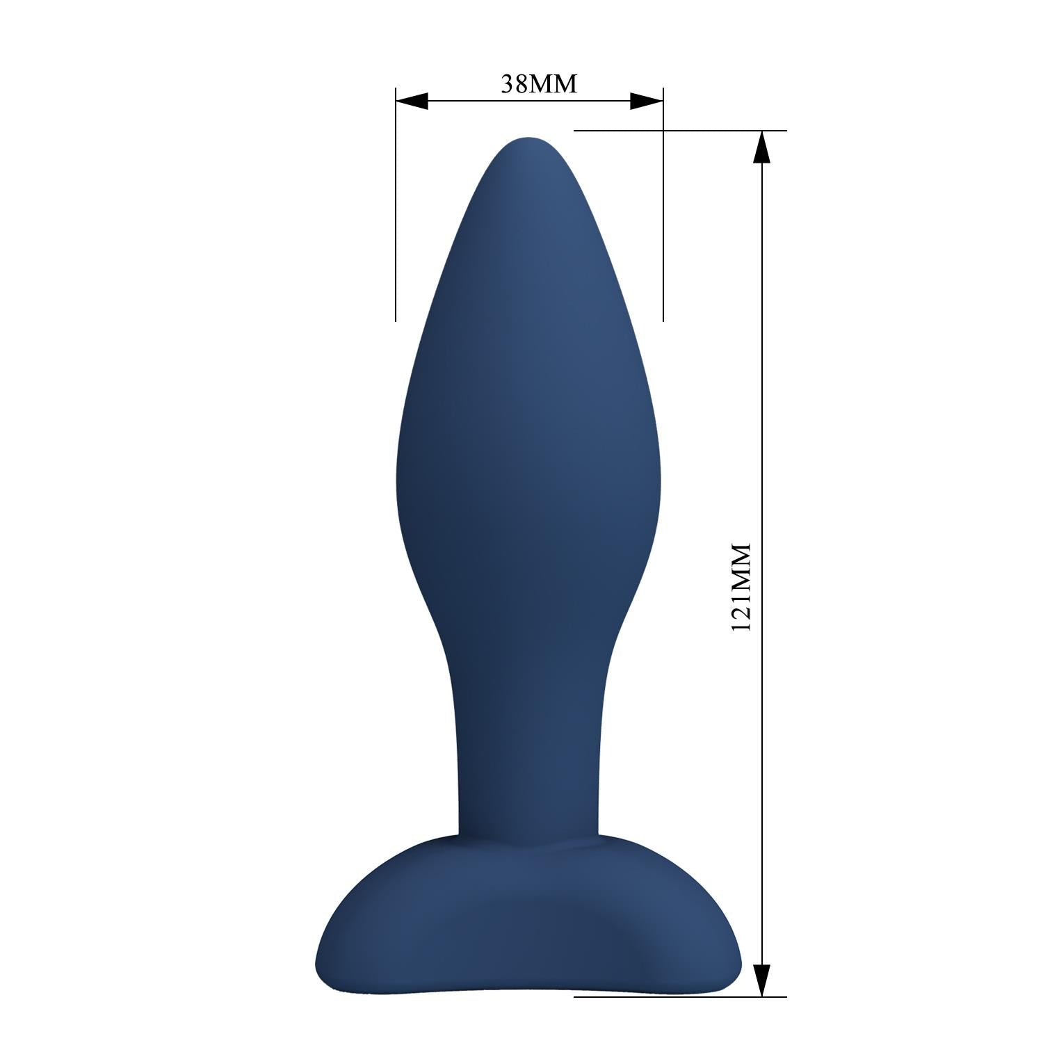 Dop anal din silicon Mr. Play Bulb, mărime L