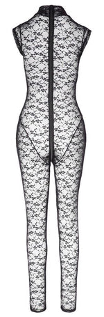 Body din dantelă Cottelli LINGERIE cu fermoar, mărimea M