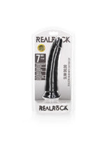 Dildo realist subțire RealRock cu ventuză 18 cm