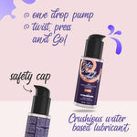 Lubrifiant anal pe bază de apă Crushious 50 ml cu pompă