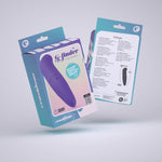 Vibrator Crushious GFinder Mini pentru Punct G, Violet, 12 cm