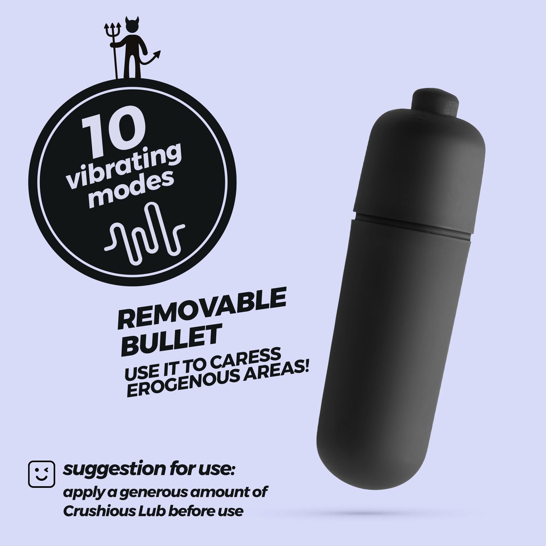 Vibrator Crushious O Pet Bunny roz cu 10 funcții