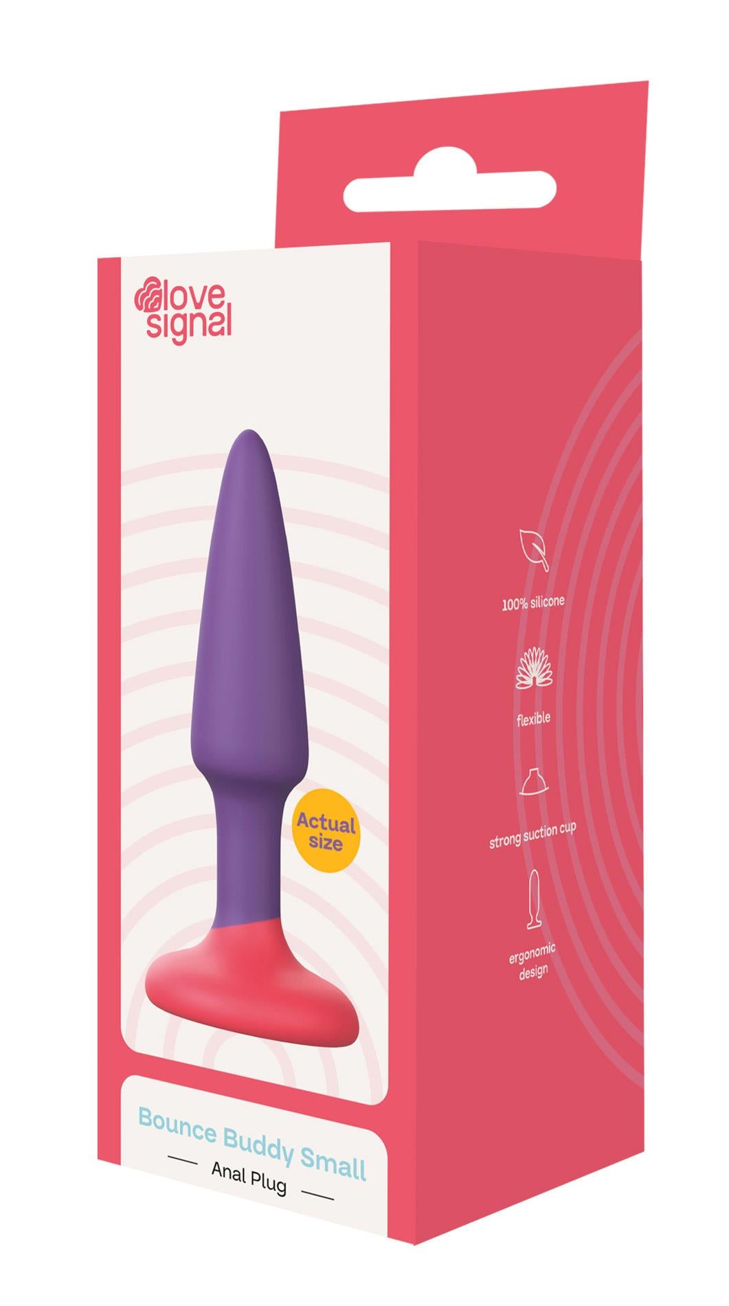 Dop anal mic din silicon Dream Toys Bounce Buddy 9 cm