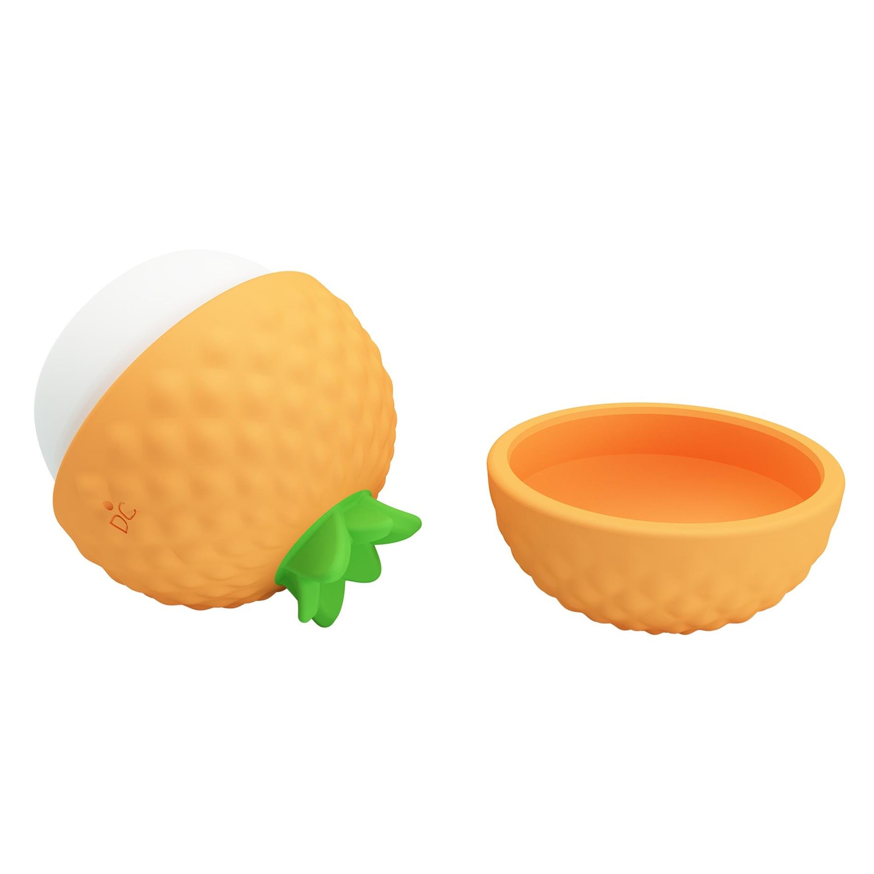 Vibrator Pineapple Secret Pretty Love din silicon, 12 moduri de vibrație