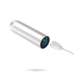 Vibrator Quackers Crushious Mini, alb, USB, 8,6 cm