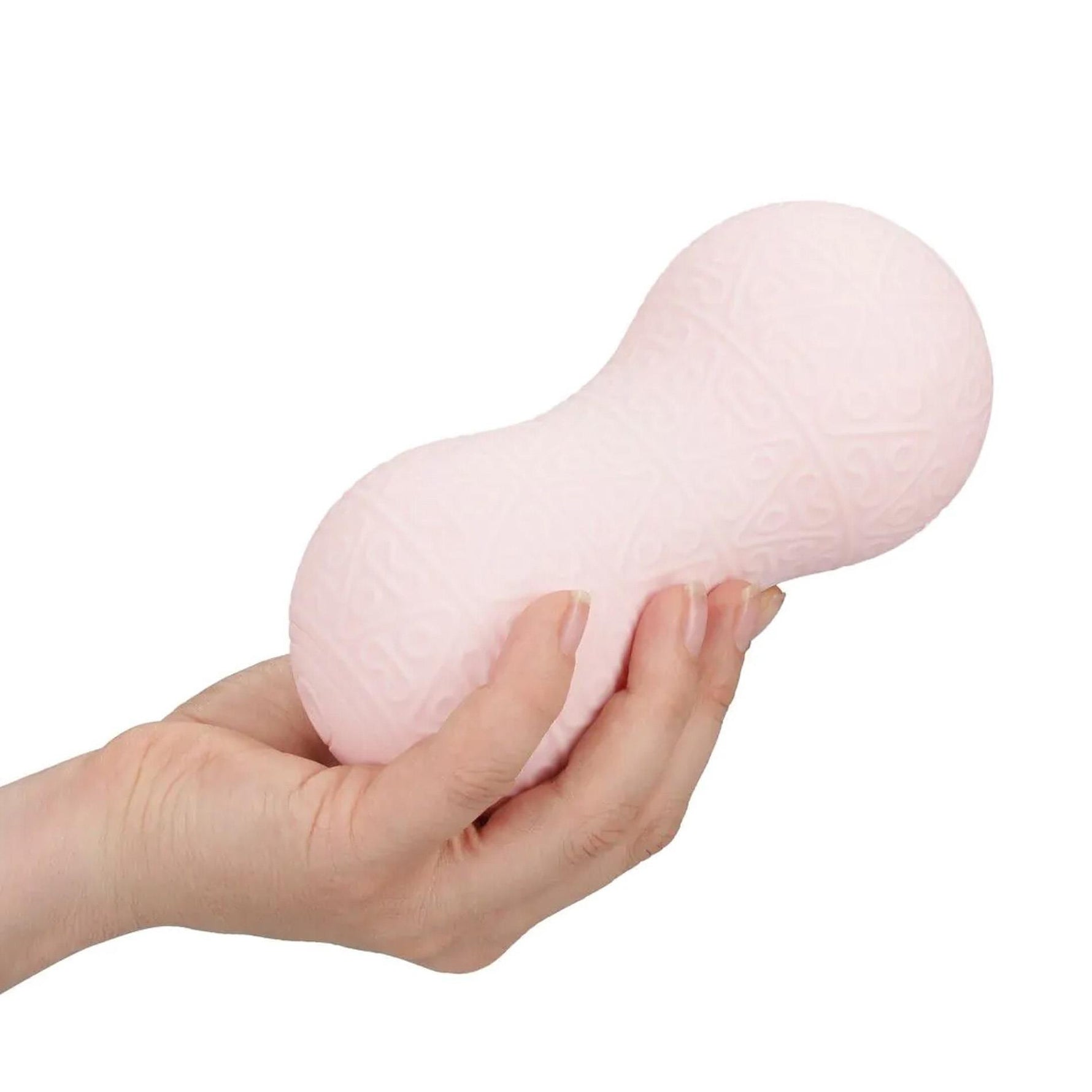 Loveline Aparat de masaj vibrant încălzit roz 17 cm