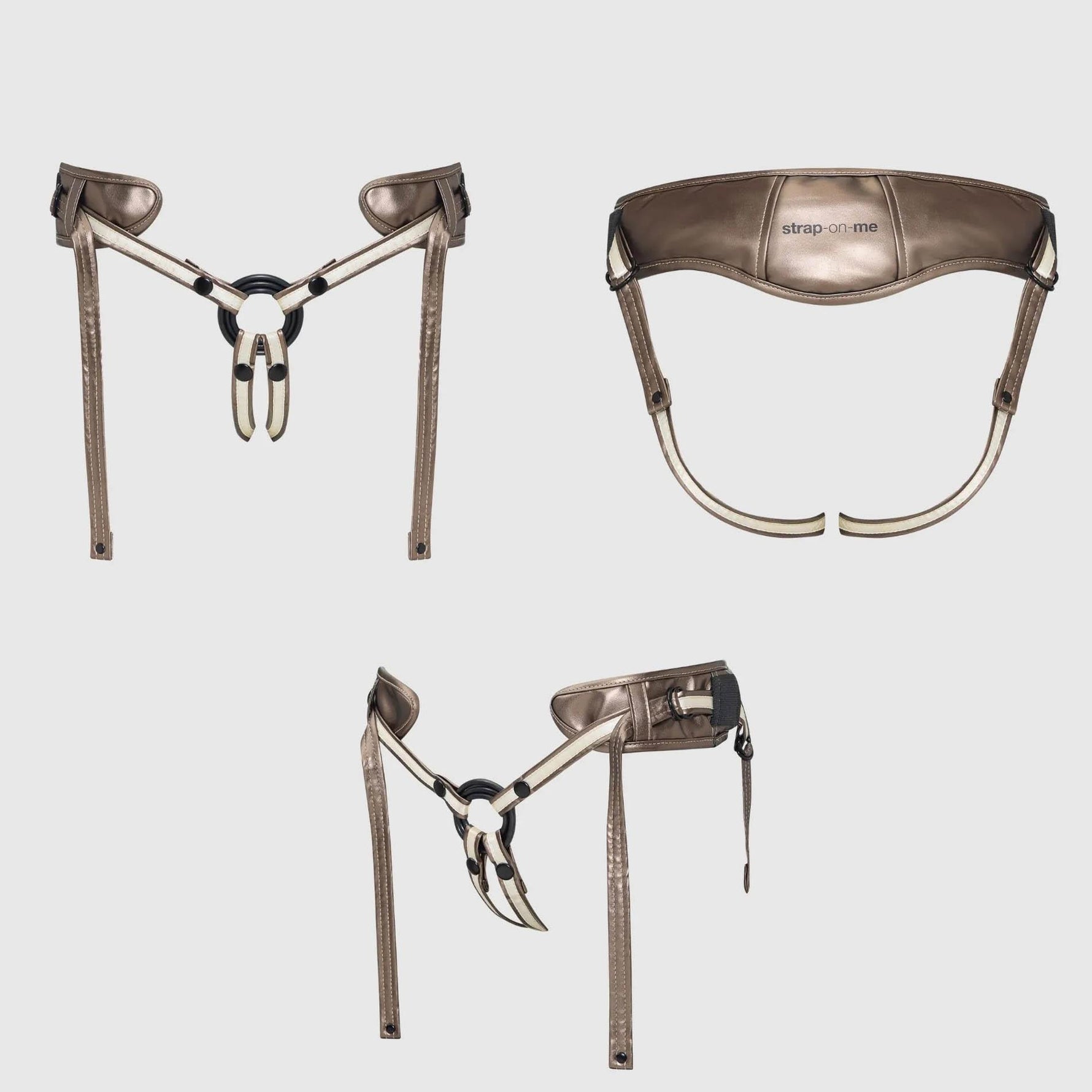 Ham reglabil din piele ecologică Strap on me Desiror