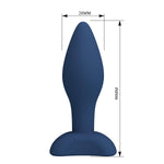 Dop anal din silicon Mr. Play Bulb S pentru începători