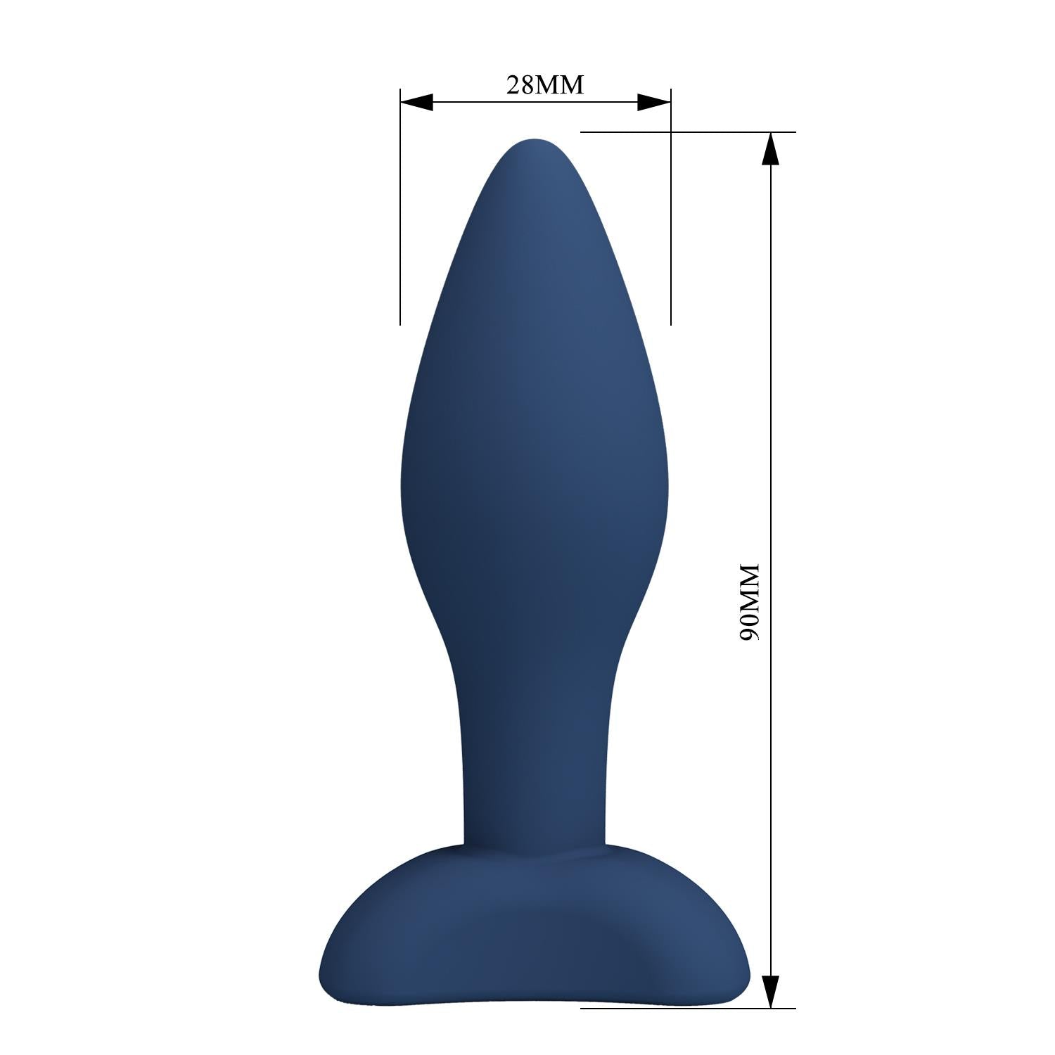 Dop anal din silicon Mr. Play Bulb S pentru începători