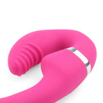 Vibrator dual pentru punct G din silicon seria B TOUGHE 3 cu telecomandă