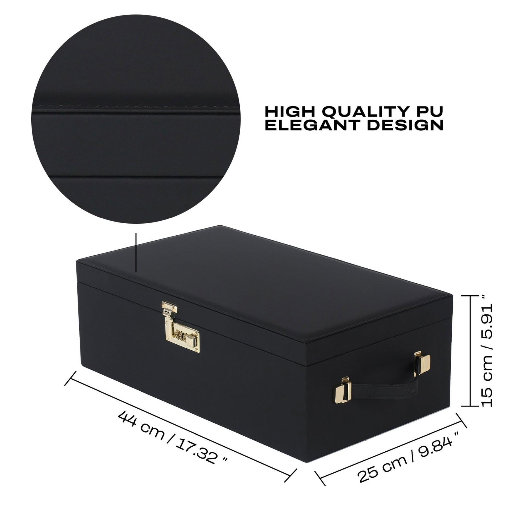 Cutie de depozitare cu blocare Le Coffret Prestige Edition