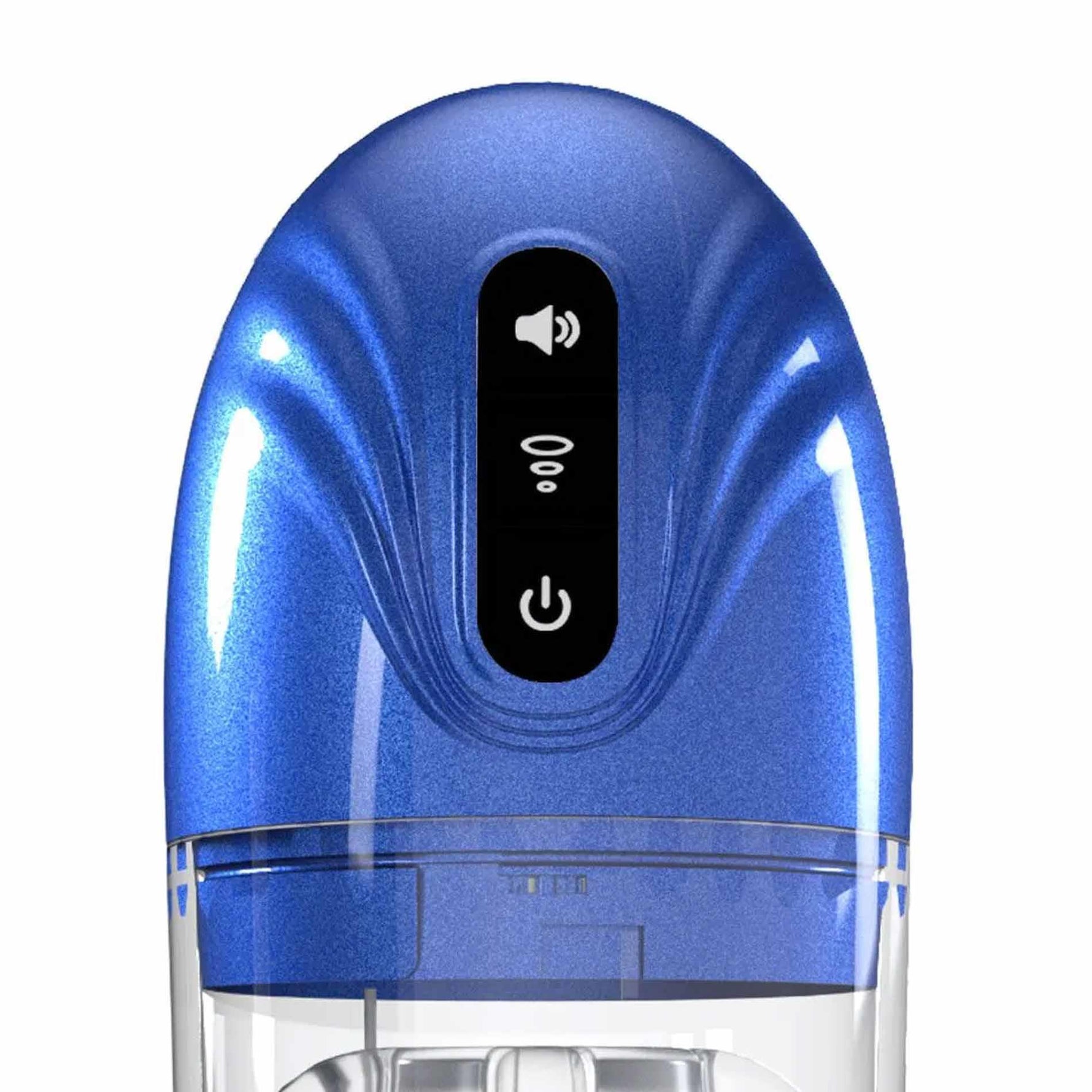 Pompă de aspirație vibratoare SonicPull, albastră, 25 cm
