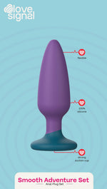 Set de dopuri anale Dream Toys din silicon pentru antrenament