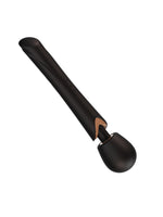Masaj vibrant Perfect Wand din silicon, negru, USB