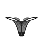 Tanga cu fluture din dantelă Veyane Obsessive L/XL