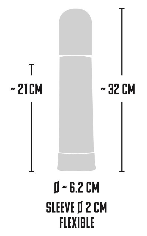 Pompă reîncărcabilă USB Mister Boner 32 cm
