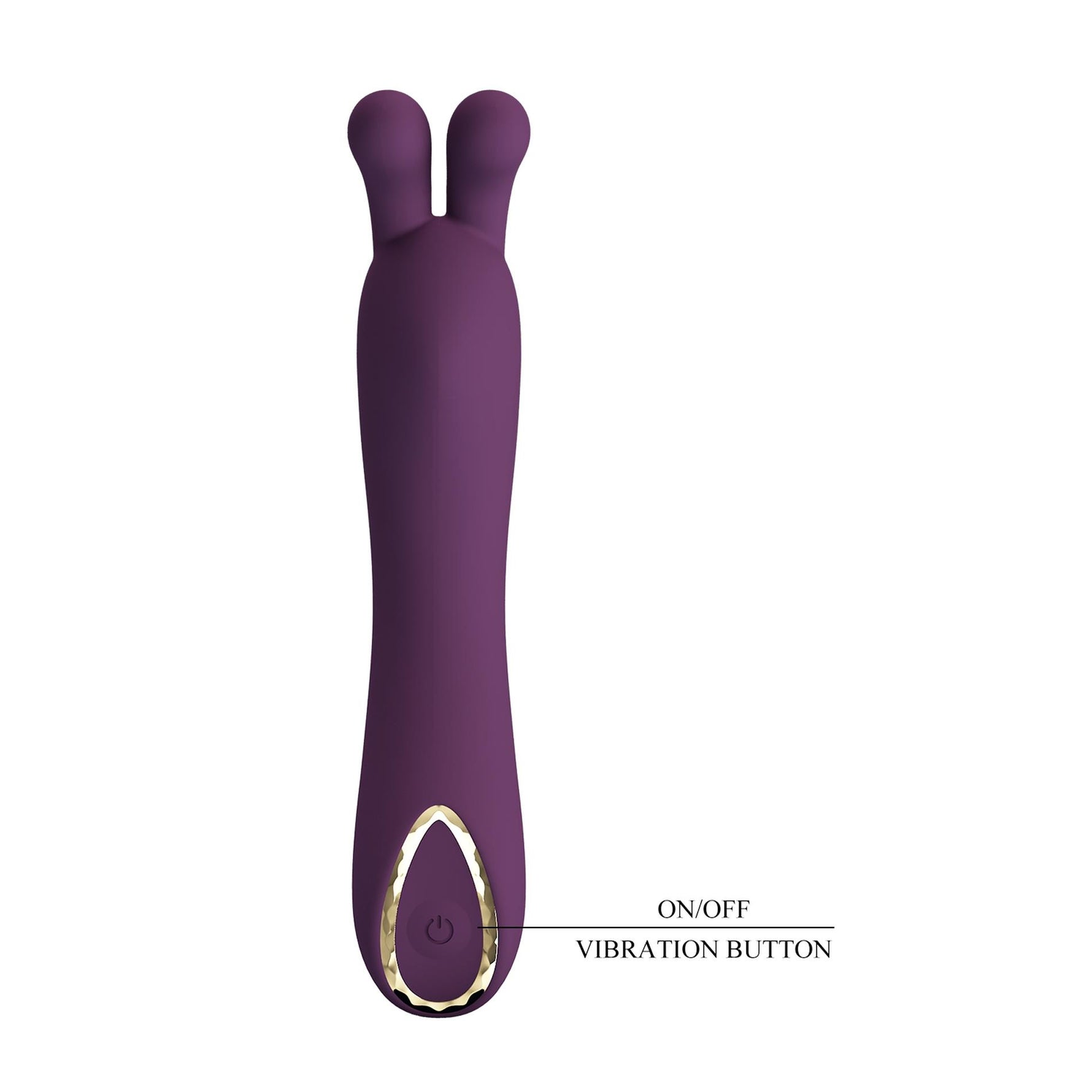 Vibrator Pretty Love DJ Rabbit din silicon pentru punctul G, 10 moduri, USB