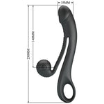 Vibrator Pretty Love Selma Snail Rabbit Negru