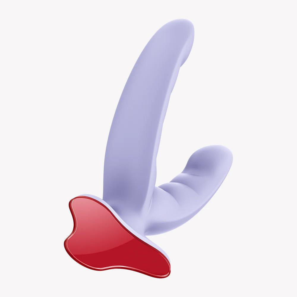 Dildo cu Ventuză Dublă Ryde Fun Factory Lavandă