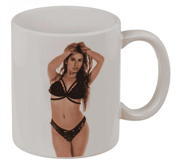 Cană termică cu efect Stripper Girl Let's Play Together 350 ml