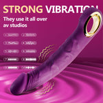 Vibrator Jump-O Realist din silicon, USB, impermeabil