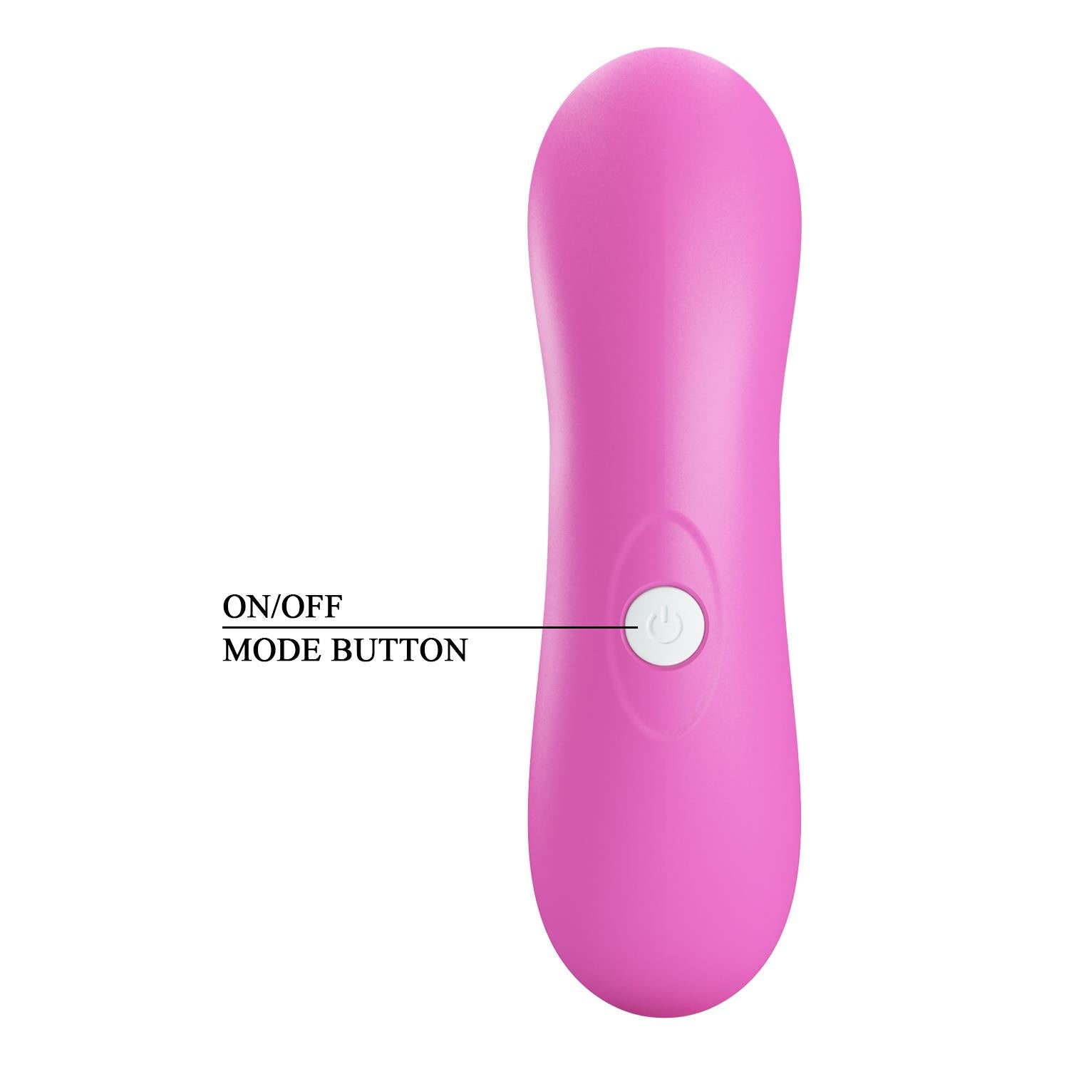 Stimulator clitoridian compact Breeze Romance Pink cu sucțiune