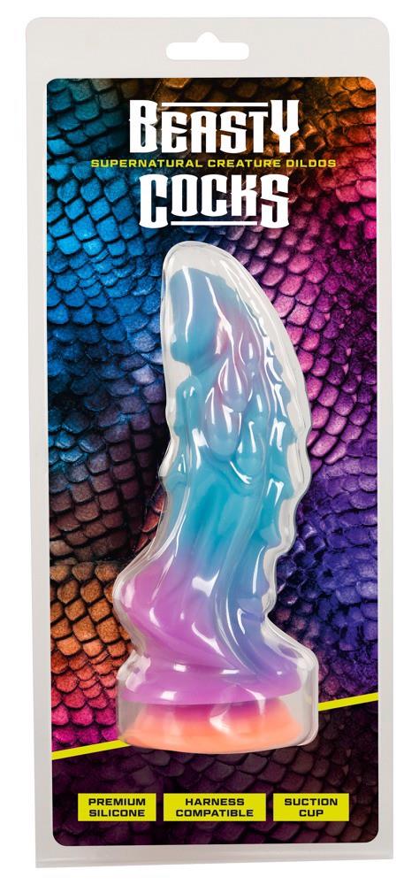 Dildo monstru din silicon Beasty Cocks 21,5 cm