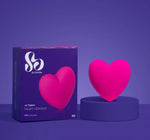 Mini vibrator cardiac Je t'aime So Divine roz USB