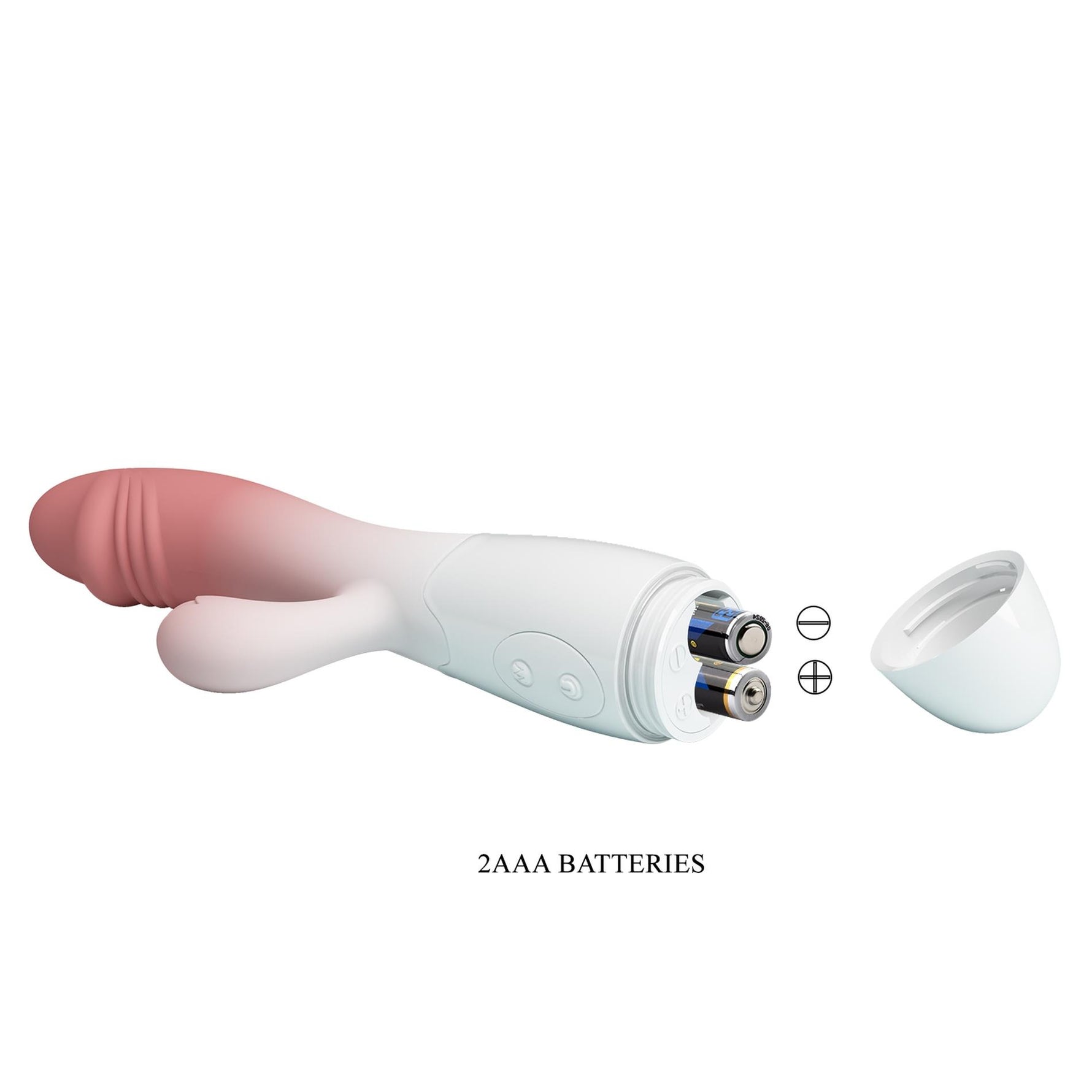Vibrator Pretty Love Snappy Bunny roz deschis 19 cm 30 funcții