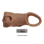 Manșon vibrant pentru penis Pretty Love 22 cm