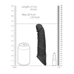 Extensor realist pentru penis RealRock 22 cm