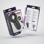 Masturbator cu presiune USB Crushious Kong din silicon, 16 cm