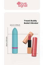Vibrator tip glonț Travel Buddy Dream Toys 10 cm USB