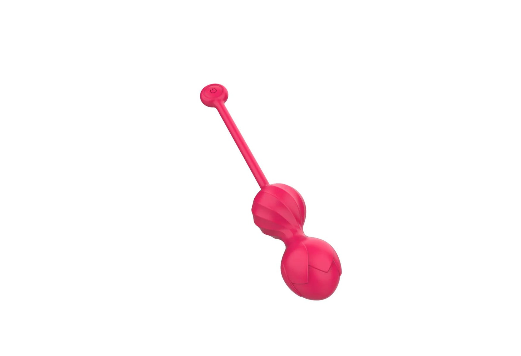 Bile Kegel Premium Lovesecret cu aplicație, silicon roz, USB, 22 cm