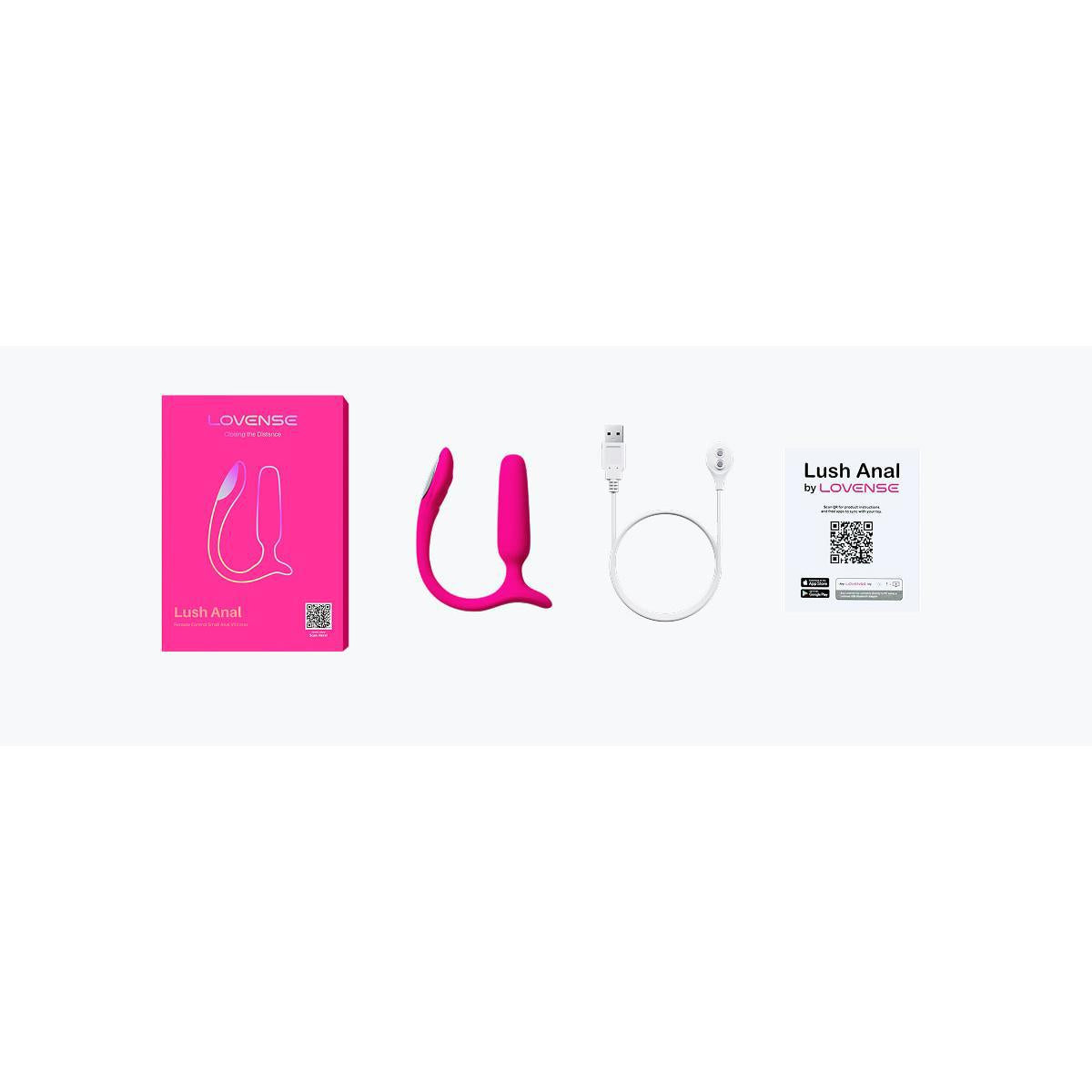 Plug anal vibrant Lovense Lush roz