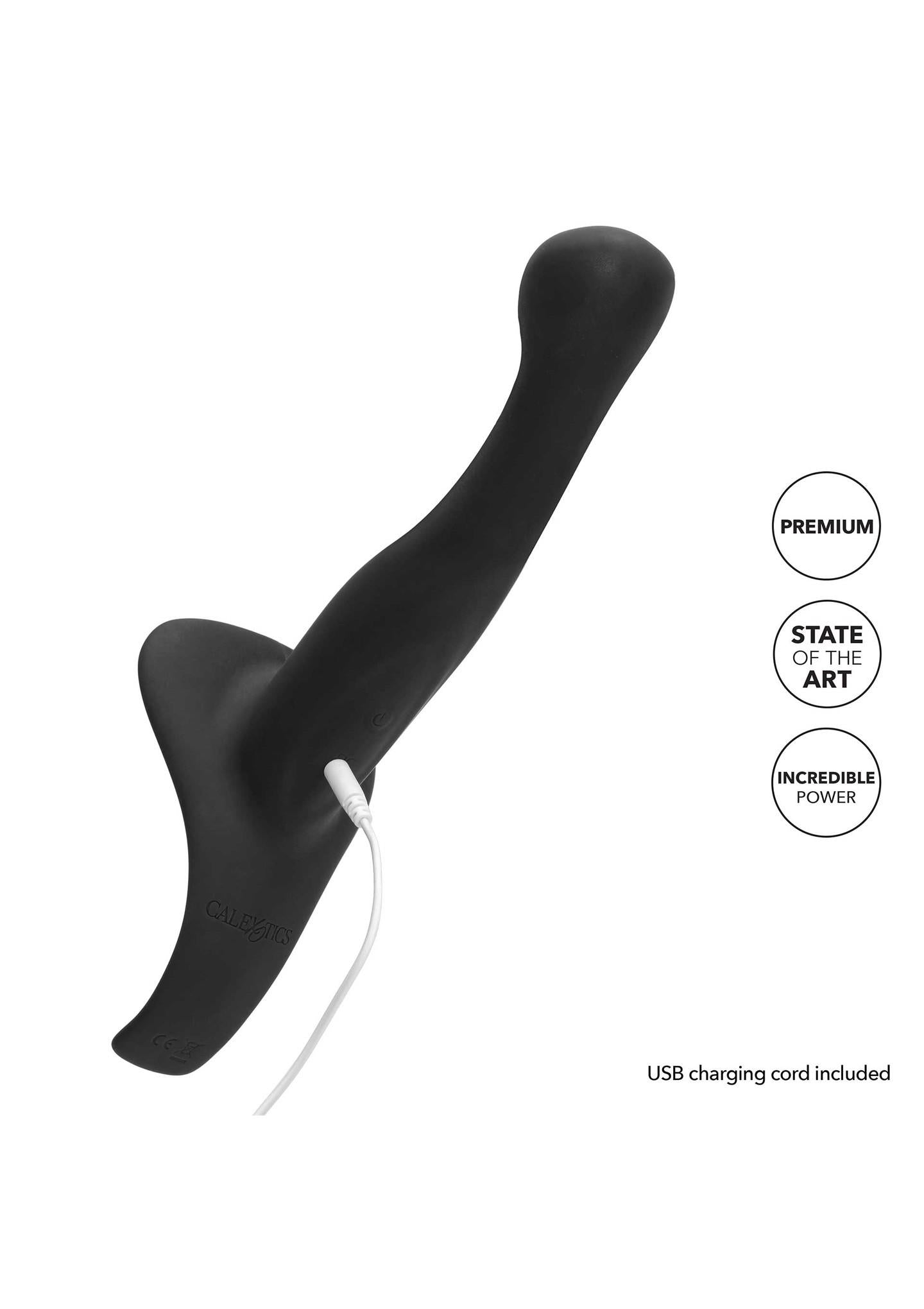 Curea vibratoare Royal Calexotics gri cu 7 funcții