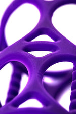 Manșon pentru penis din silicon A Toys, violet, 7,5 cm