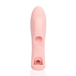 Vibrator pentru deget Loveline din silicon, roz