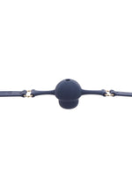 Taboom gag din silicon albastru 64 cm