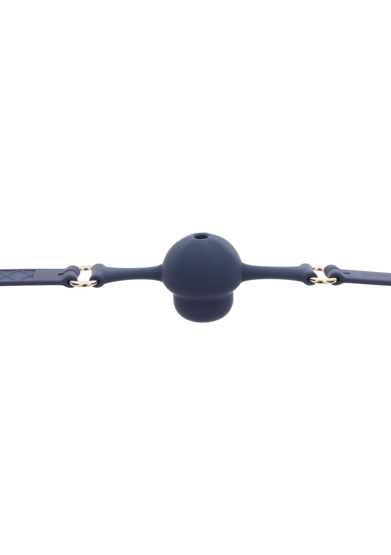 Taboom gag din silicon albastru 64 cm