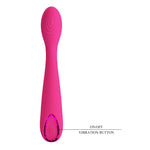 Vibrator puternic pentru punctul G din silicon Pretty Love Jessica