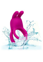 Inel vibrant Calexotics Iepuraș Ureche Roz USB